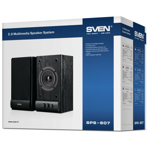 Sistem audio Sven SPS-607 6 W/ Black photo 6