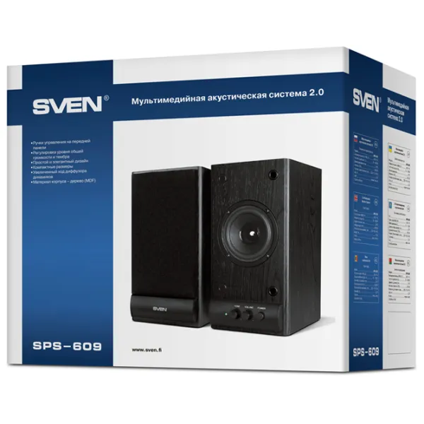 Sistem audio Sven SPS-609 10 W/ Black photo 3