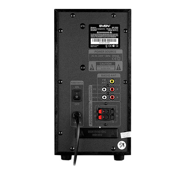 Boxe Sven MS-2000 Black photo 3