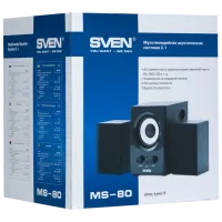 Sistem audio Sven MS-80 7 W/ Black photo 5