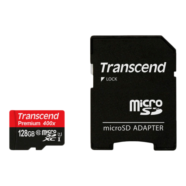 Карта памяти Transcend 128 ГБ MicroSD Card/ UHS-I (400X) photo 2