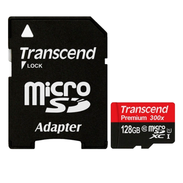 Карта памяти Transcend 128 ГБ MicroSD Card/ Class10 photo 2
