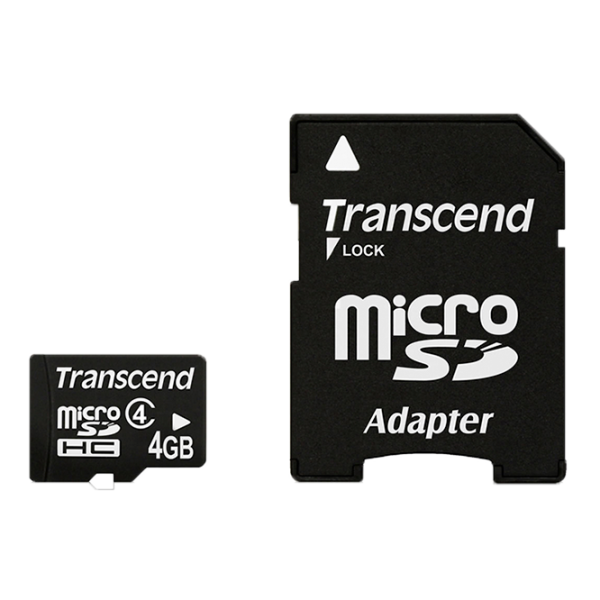Карта MicroSD Transcend 14736-004 4 ГБ MicroSD/ Class 4 photo 3