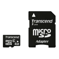 Карта MicroSD Transcend 14736-004 4 ГБ MicroSD/ Class 4 photo 3