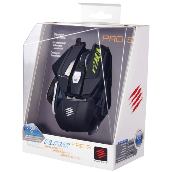 Mouse Mad Catz RAT PRO S USB/ Black photo 8