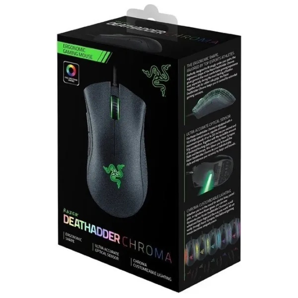 Мышь Razer Death Adder Chroma USB/ Черный photo 6
