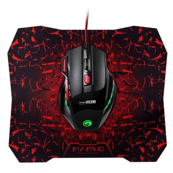Set Marvo M315+G1 USB/ Black photo 3