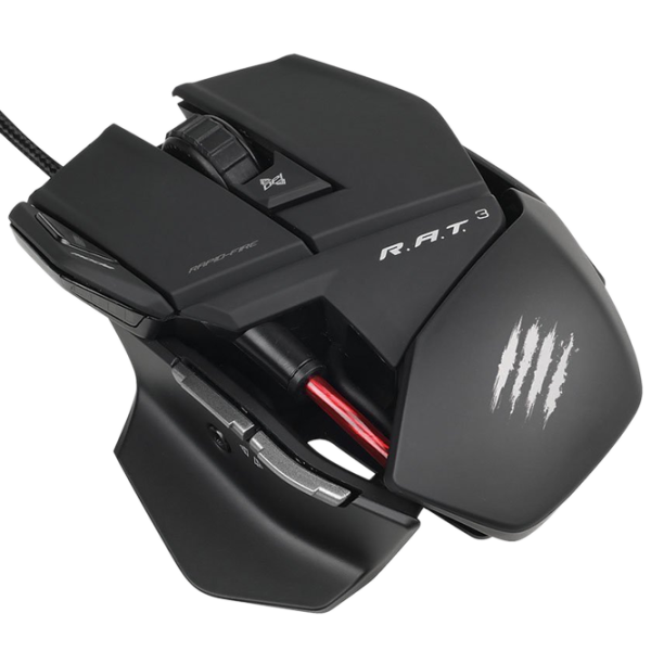 Mouse Mad Catz RAT 3 USB/ Black photo 2