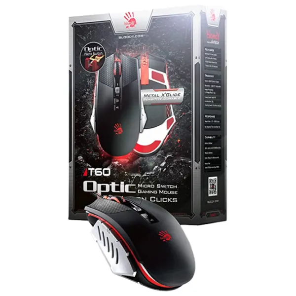 Мышь A4Tech Bloody T60 Terminator USB/ Черный photo 5
