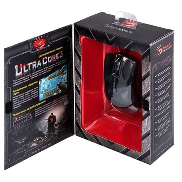 Мышь A4Tech GUN3 USB/ Черный photo 4