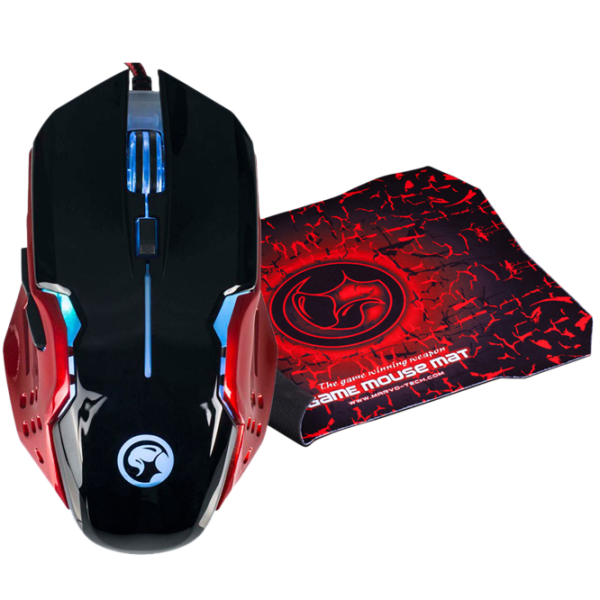 Mouse Marvo M416+G1 USB/ Red photo 2