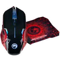 Mouse Marvo M416+G1 USB/ Red photo 2
