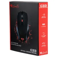 Mouse Genesis G33 USB / Black photo 7