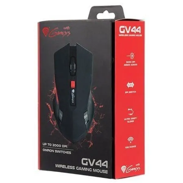 Mouse Genesis GV44 USB/ Black photo 4