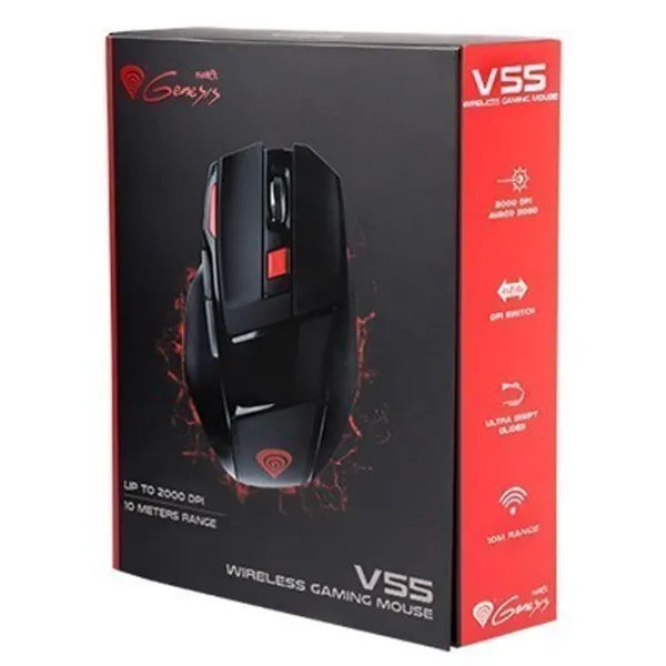 Mouse Genesis V55 USB/ Black photo 6