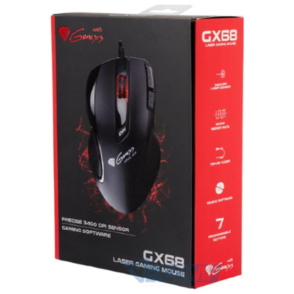 Mouse Genesis GX68 USB/ Black photo 5