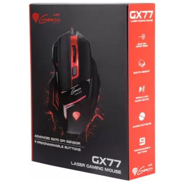 Mouse Genesis GX77 USB/ Black photo 6