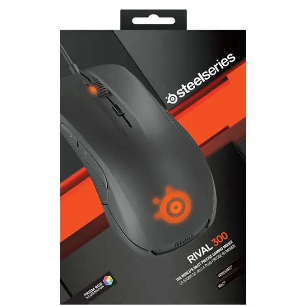 Mouse Steelseries Rival 300 USB/ Black photo 11