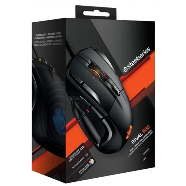 Mouse Steelseries Rival 500 USB/ Black photo 7