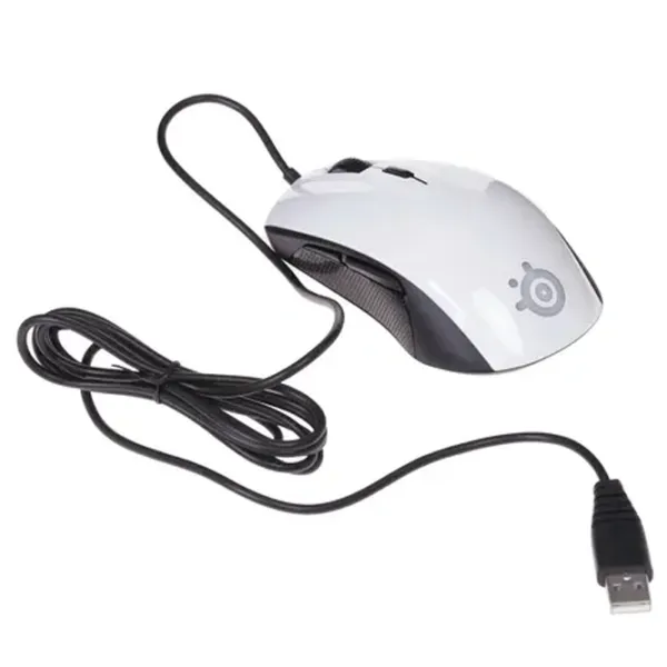 Mouse Steelseries Rival 100 USB/ White photo 5