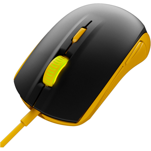 Mouse Steelseries Rival 100 USB/ Yellow photo 2