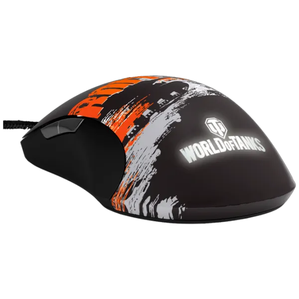 Mouse Steelseries RAW World of Tanks Edition USB/ Black photo 2