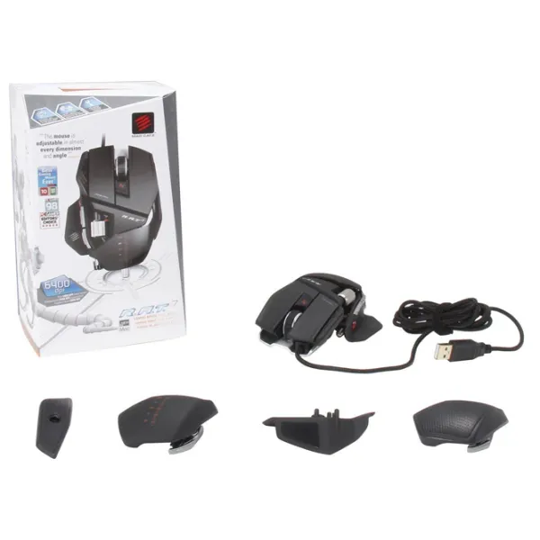 Mouse Mad Catz RAT 7 USB/ Black photo 6