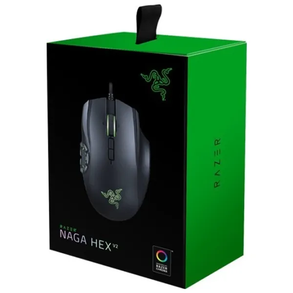 Mouse Razer Naga Hex V2 USB/ Black photo 7