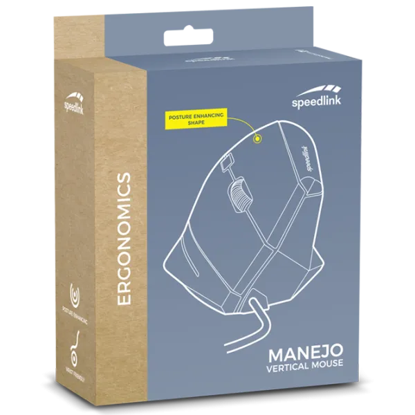 Mouse Speedlink Manejo SL-610005-BK USB/ Black photo 4