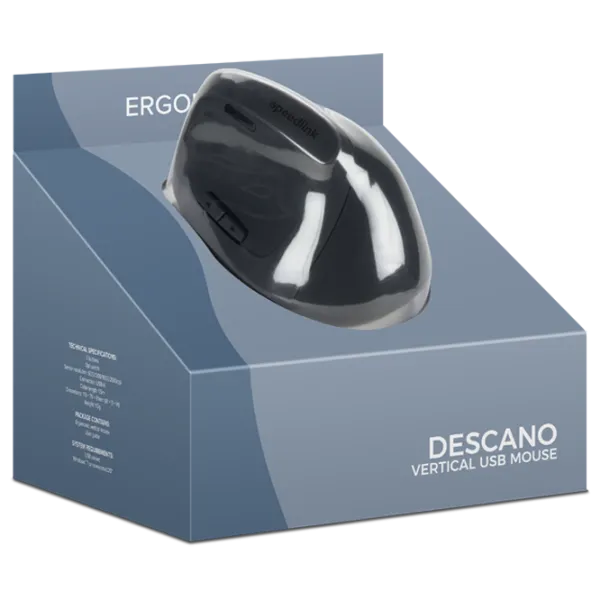 Mouse Speedlink Descano USB/ Black photo 4