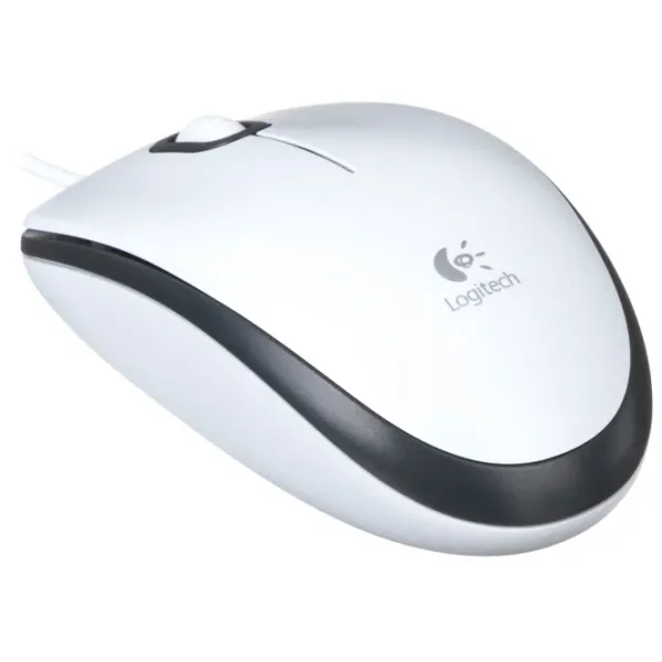 Mouse Logitech M100 USB/ White photo 2