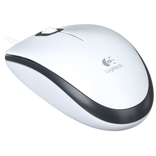 Mouse Logitech M100 USB/ White photo 2