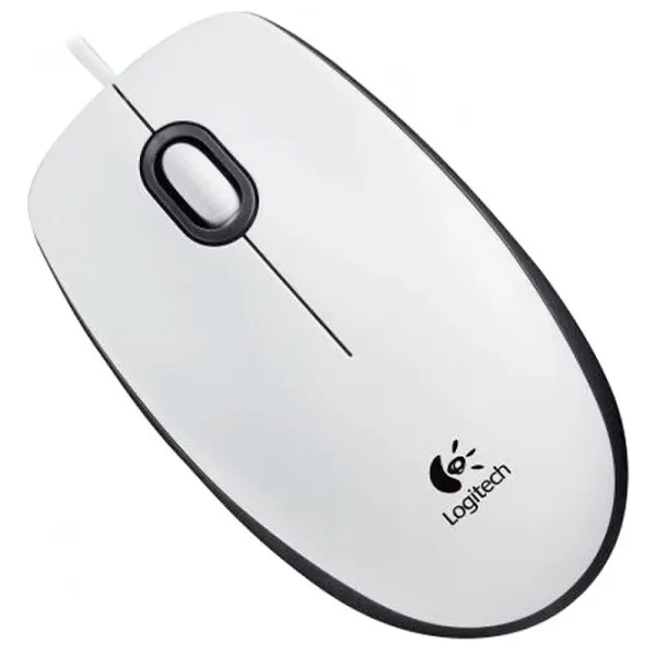 Mouse Logitech M100 USB/ White photo 3