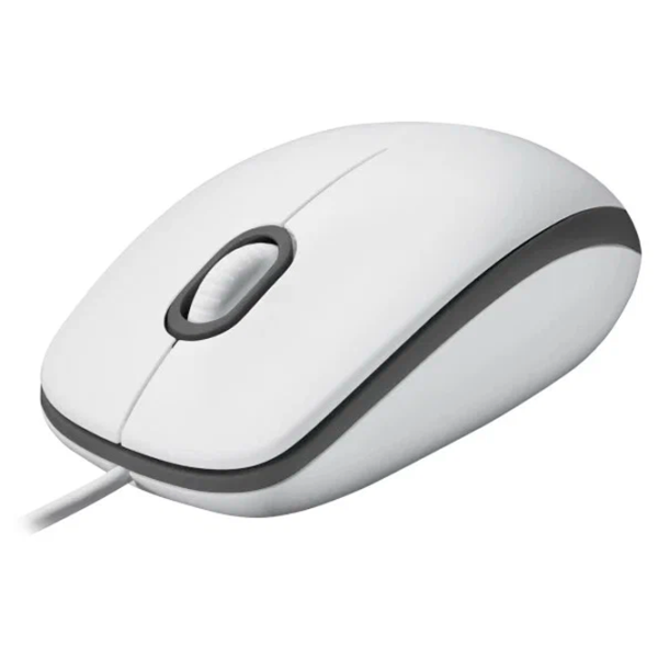Mouse Logitech M100 USB/ White photo 5