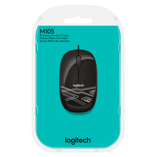 Мышь Logitech M105 USB/ Белый photo 5 Мышь Logitech M105 USB/ Белый photo 5