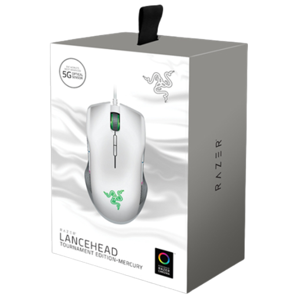 Mouse Razer Lancehead Tournament Edition USB/ White photo 5