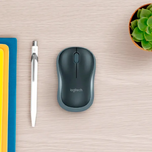 Mouse Logitech M185 USB/ Gray photo 5