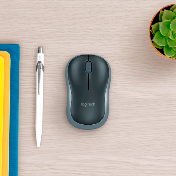 Mouse Logitech M185 USB/ Gray photo 5