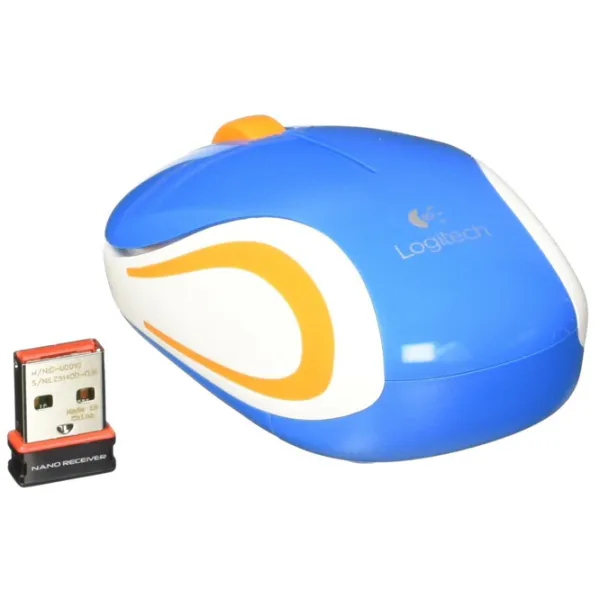 Mouse Logitech M187 Blue photo 4