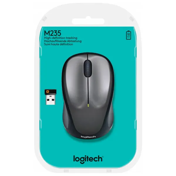 Мышь Logitech M235 USB/ Тёмно-серый photo 5