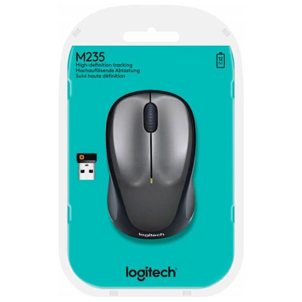 Мышь Logitech M235 USB/ Тёмно-серый photo 5