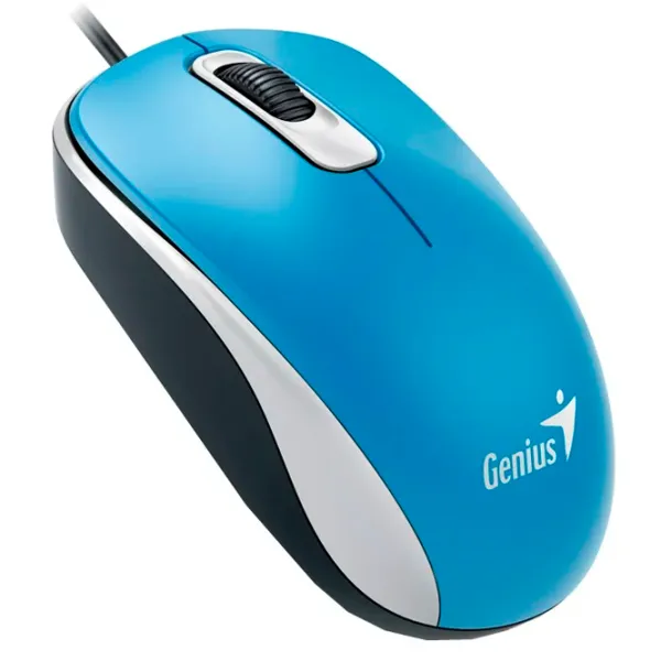 Mouse Genius DX-110 USB/ Blue photo 2