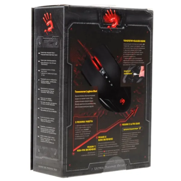 Мышь A4Tech A4-V5 USB/ Черный photo 7