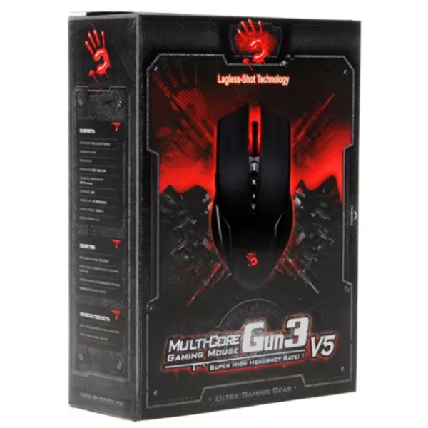 Мышь A4Tech A4-V5 USB/ Черный photo 8