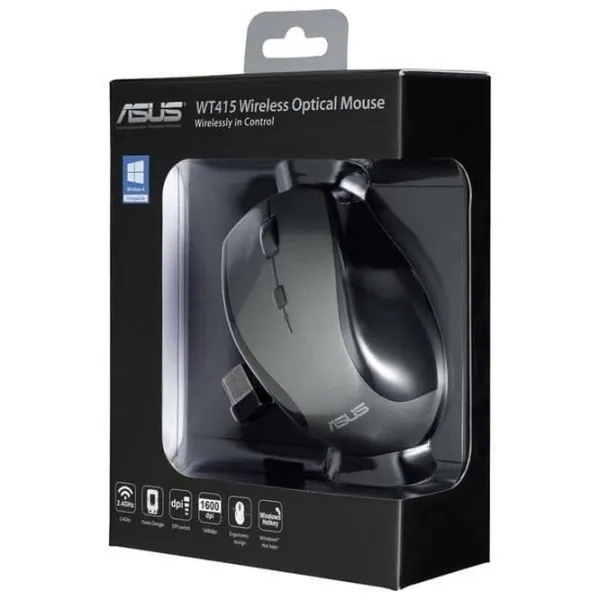 Мышь Asus WT415 Серебряный photo 6