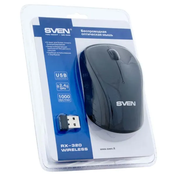 Mouse Sven RX-320 Black photo 5