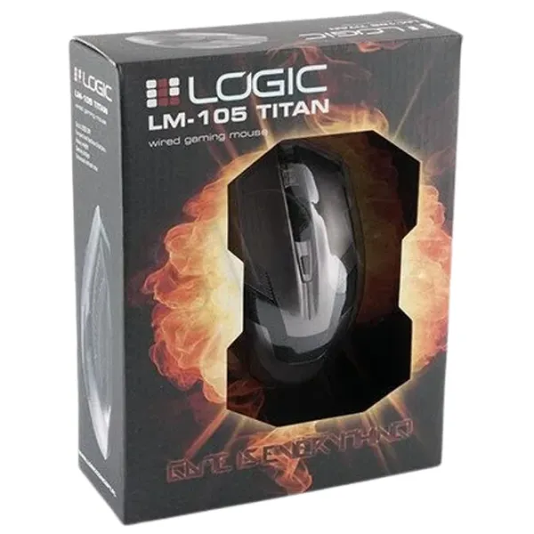 Мышь Logic LM-105 USB/ Черный photo 6