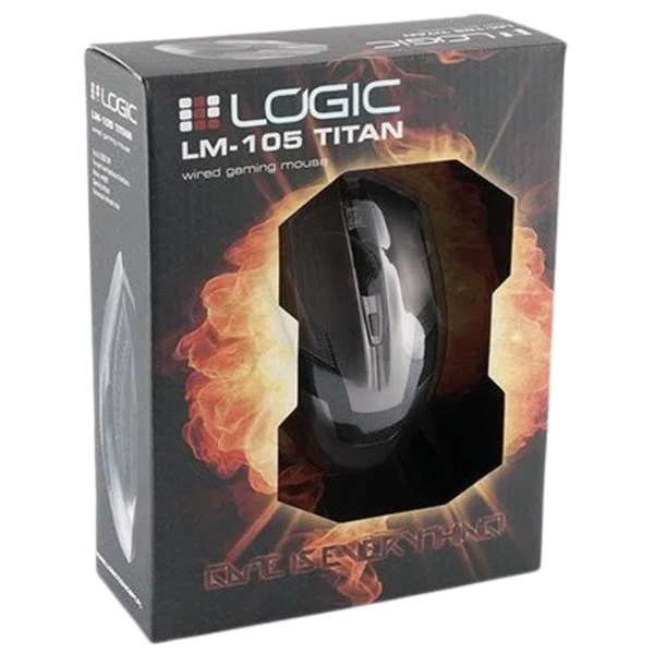 Мышь Logic LM-105 USB/ Черный photo 6