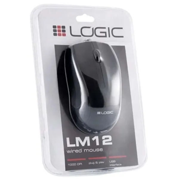 Мышь Logic LM-12 Черный photo 6