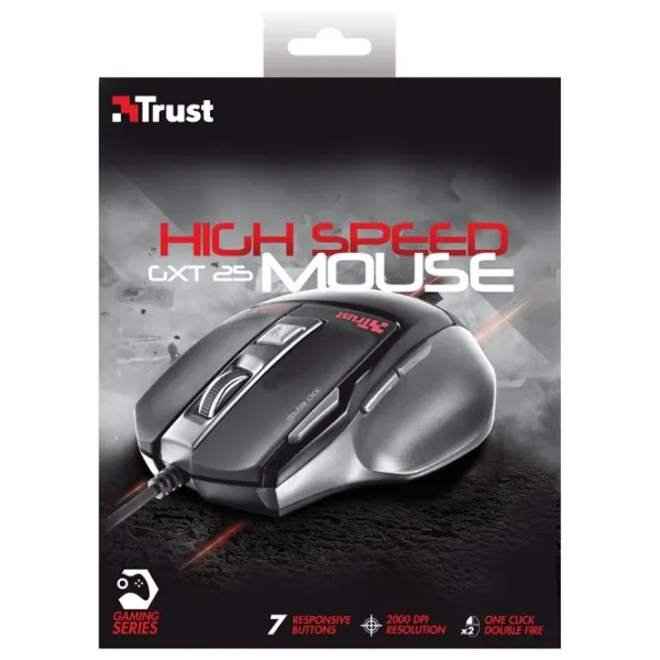Мышь Trust GXT25 USB/ Черный photo 5